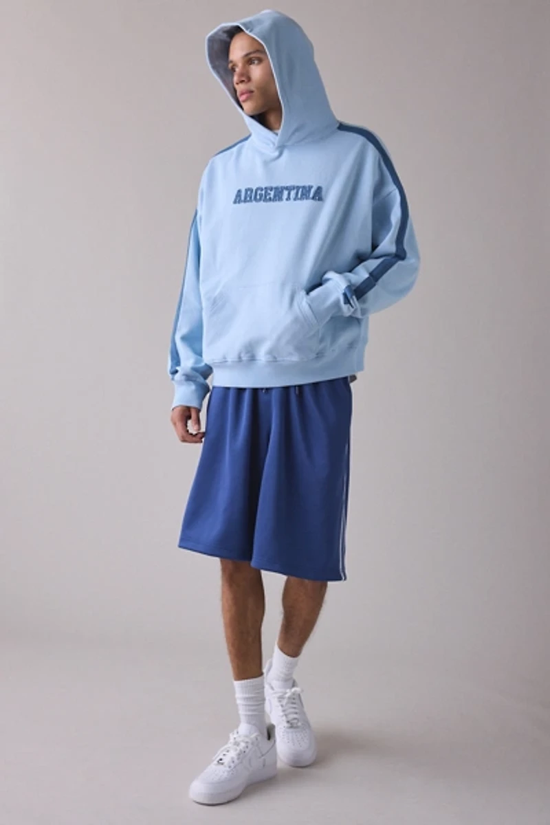 Destination Applique Hoodie Sweatshirt