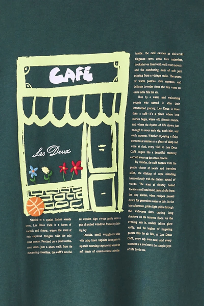 Les Deux Cafe Graphic Tee