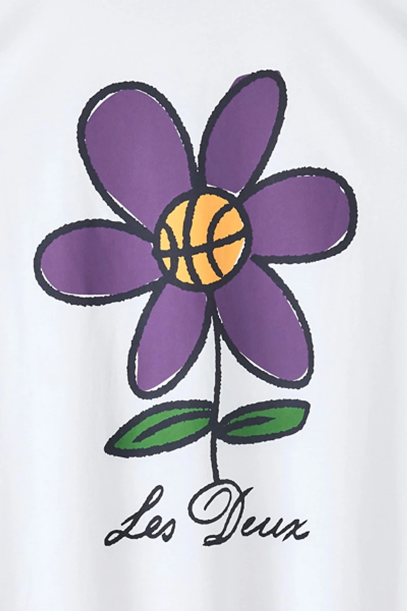 Les Deux Flower Graphic Tee