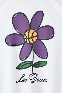Les Deux Flower Graphic Tee