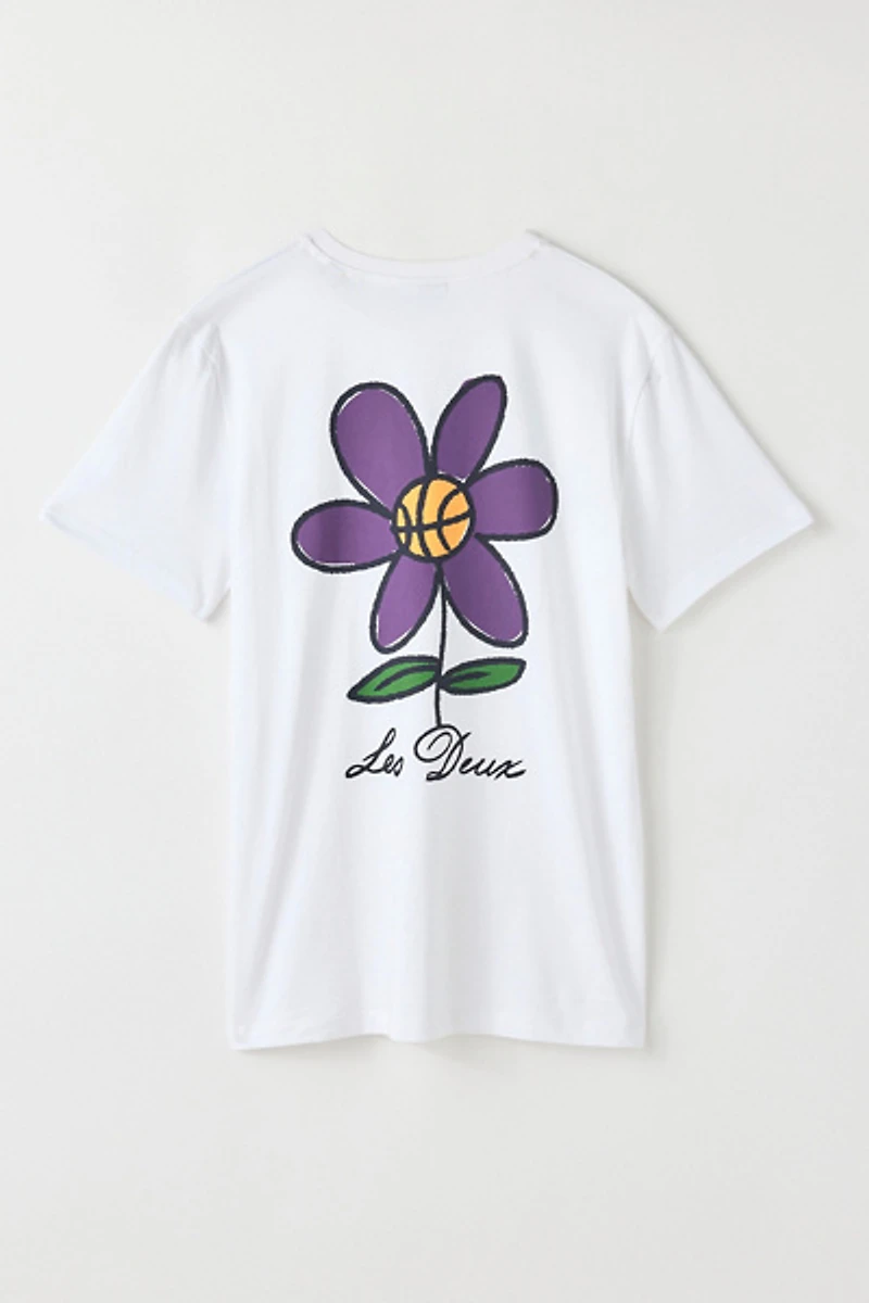 Les Deux Flower Graphic Tee