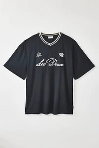 Les Deux Mesh Jersey Tee