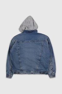 Vintage 90s Denim Hooded Jacket