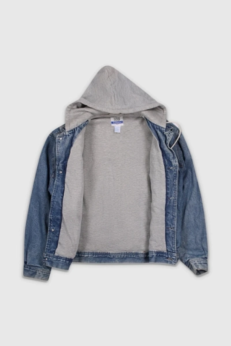 Vintage 90s Denim Hooded Jacket