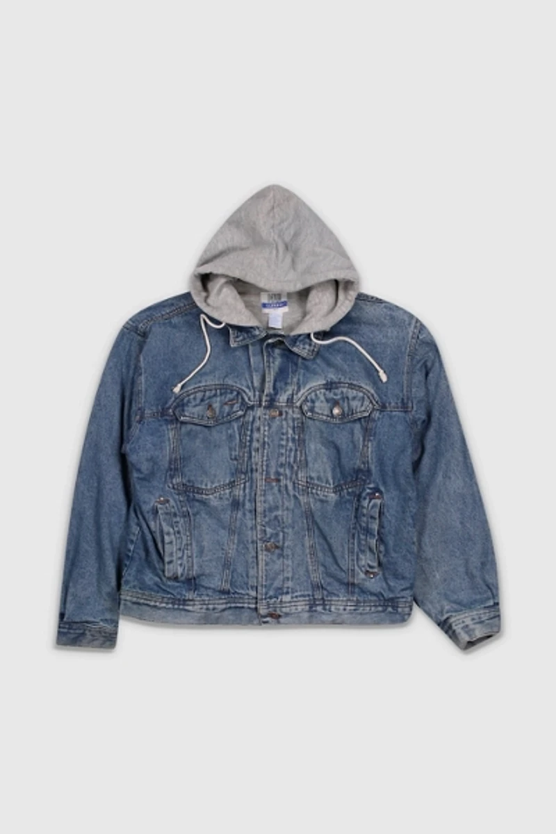 Vintage 90s Denim Hooded Jacket