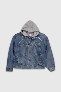 Vintage 90s Denim Hooded Jacket
