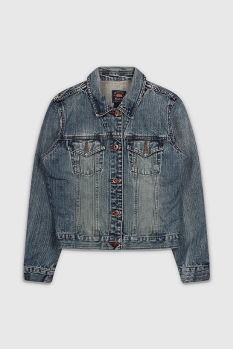 Vintage 90s Medium Wash Denim Jacket