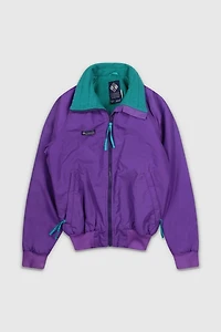 Vintage 90s Columbia Purple Fleece-Lined Jacket