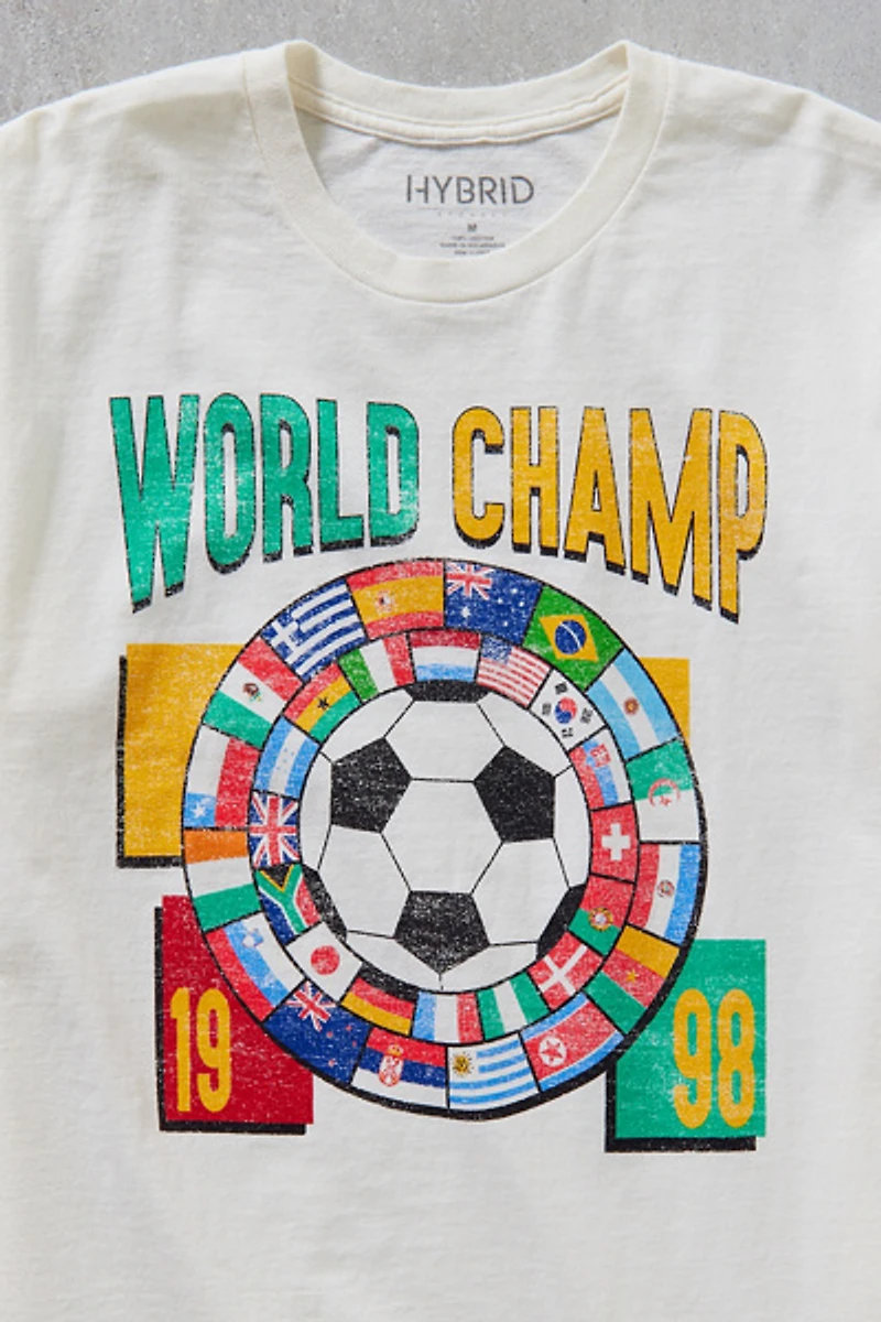 1998 Vintage Soccer Graphic Tee