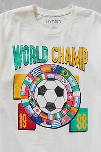 1998 Vintage Soccer Graphic Tee
