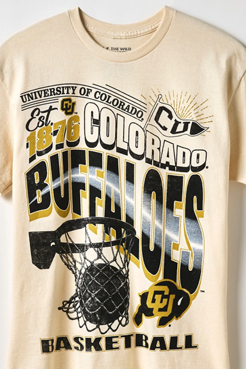 NCAA Colorado Buffaloes Basketball Graphic Tee