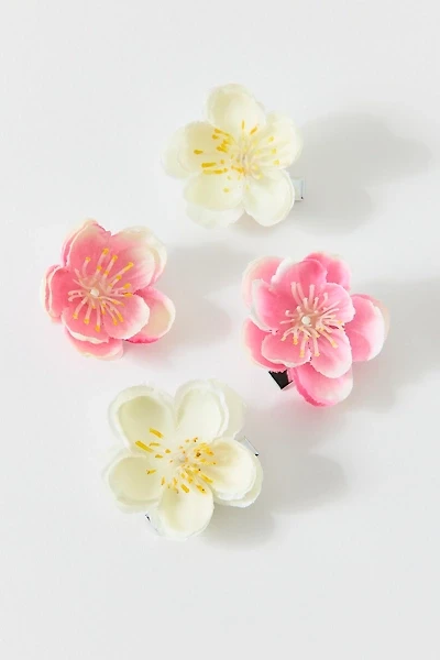 Mini Flower Hair Clip Set