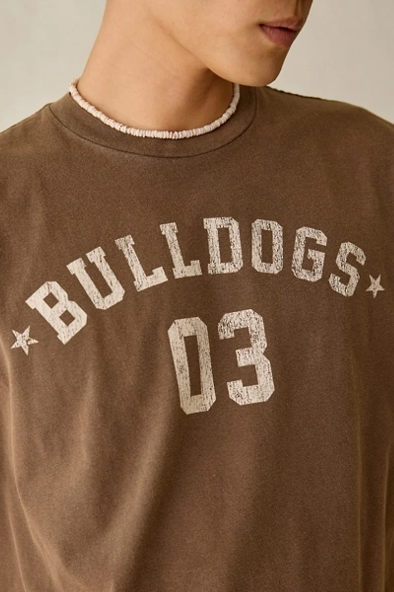 Bulldogs Graphic Muscle Tee