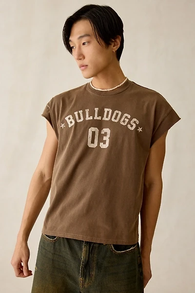 Bulldogs Graphic Muscle Tee