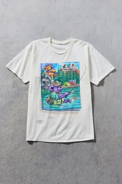 Grateful Dead Feels Like Rain Graphic Tee