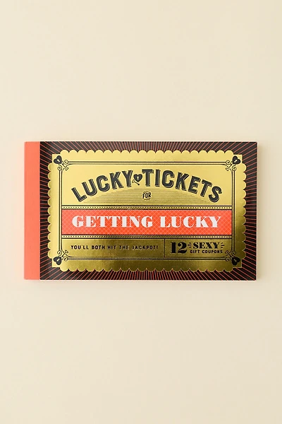 Lucky Tickets For Getting Lucky Coupon Gift Book