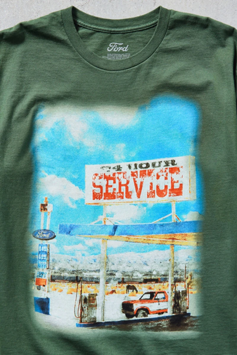Ford 24 Hour Service Graphic Tee