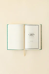 Undated Cloth-Bound Daily Planner