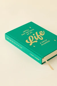 Undated Cloth-Bound Daily Planner