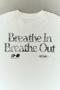 Honor The Gift Breathe Out Graphic Tee