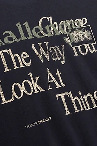 Honor The Gift Challenge Way You Look Graphic Tee