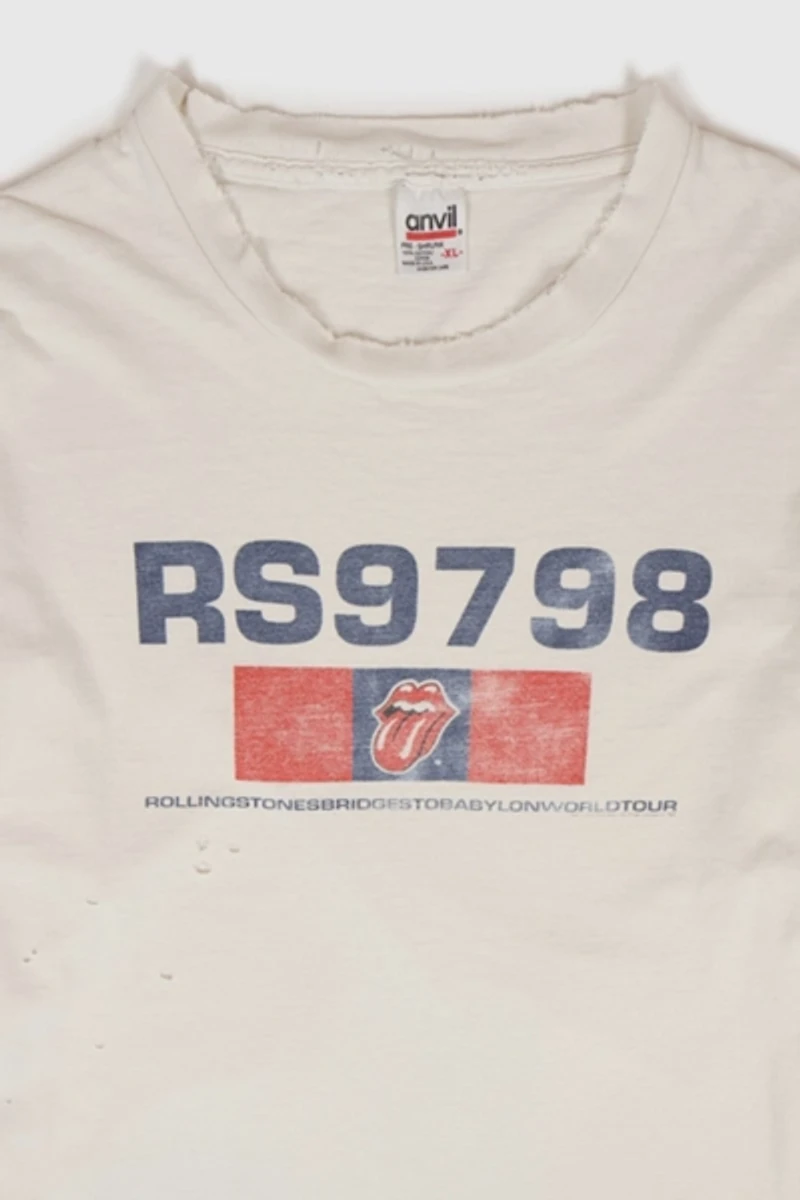 Vintage The Rolling Stones '97-'98 Tour Distressed Tee