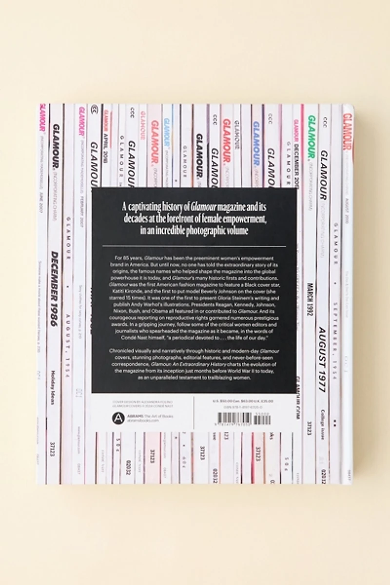 Glamour: An Extraordinary History: 85 Years Of Women Breaking Boundaries By Glamour Magazine