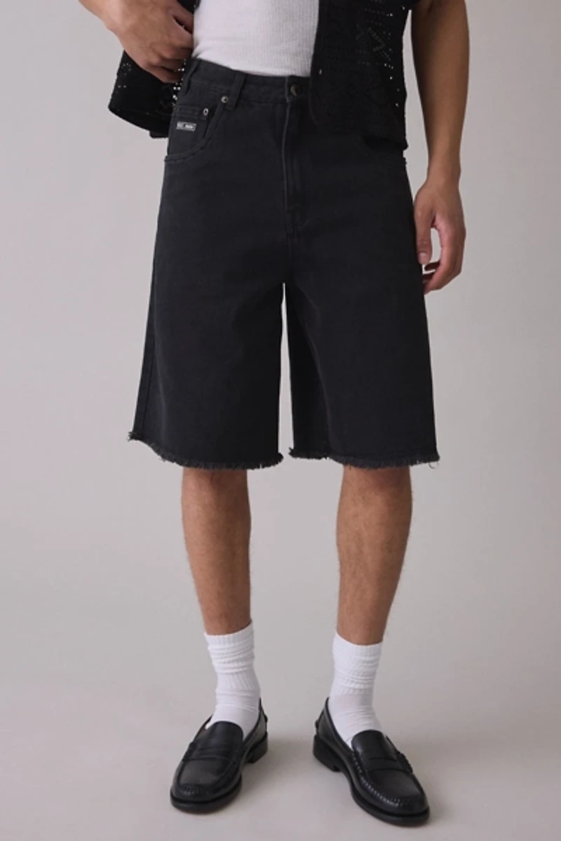 Honor The GIft Frayed Hem Denim Shorts