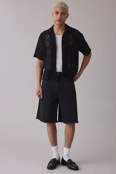 Honor The GIft Frayed Hem Denim Shorts