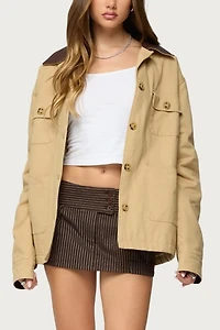 Edikted Lorna Pinstripe Mini Skort