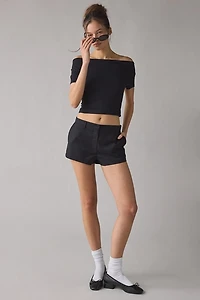 Lioness Leo Tailored Low-Rise Micro Short