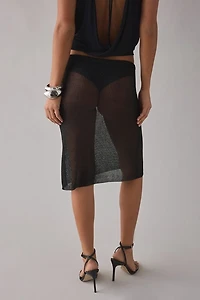 Lioness Luminous Sheer Midi Skirt