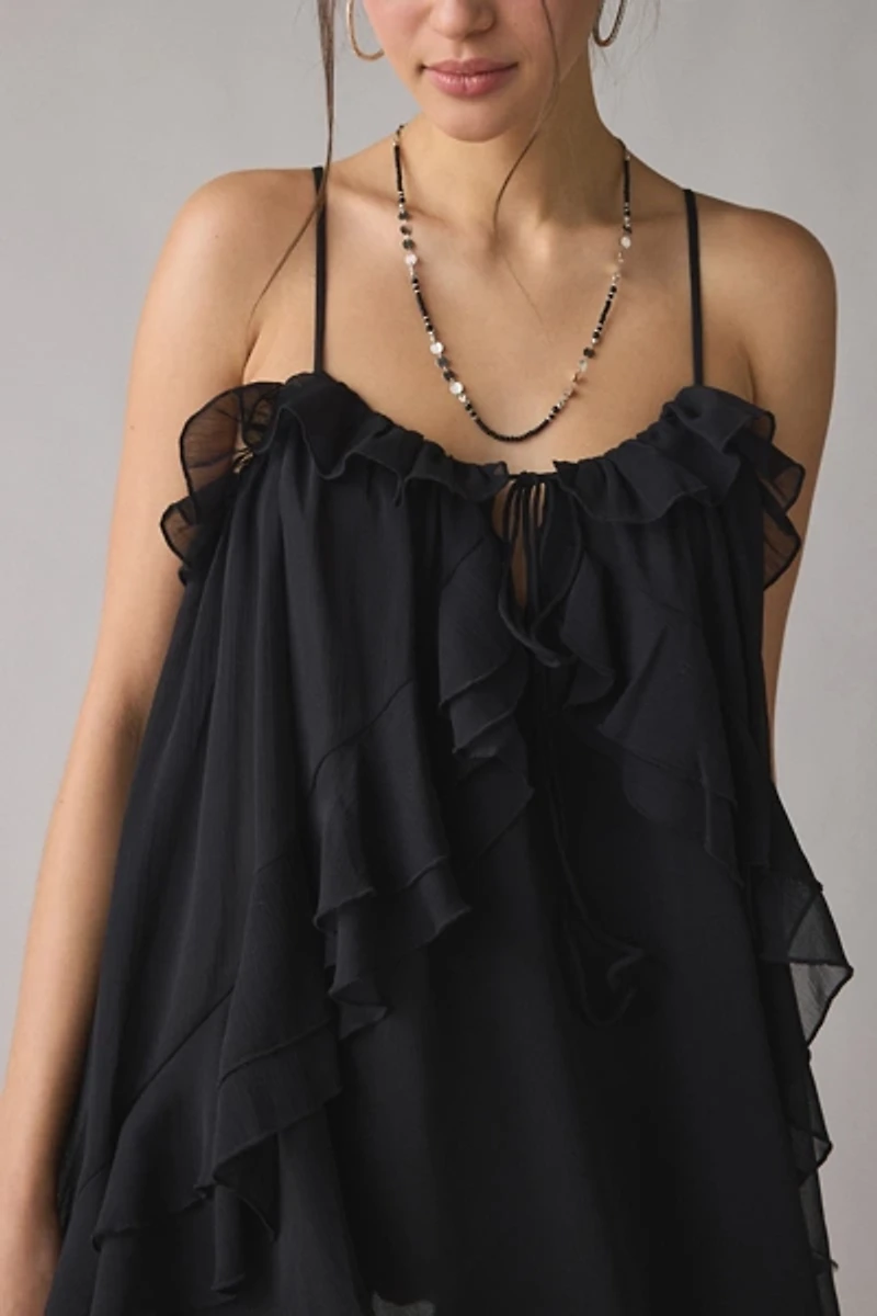 Lioness Ethereal Ruffle Cami Mini Dress