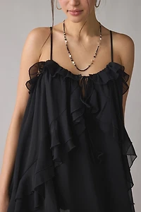 Lioness Ethereal Ruffle Cami Mini Dress