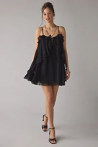 Lioness Ethereal Ruffle Cami Mini Dress