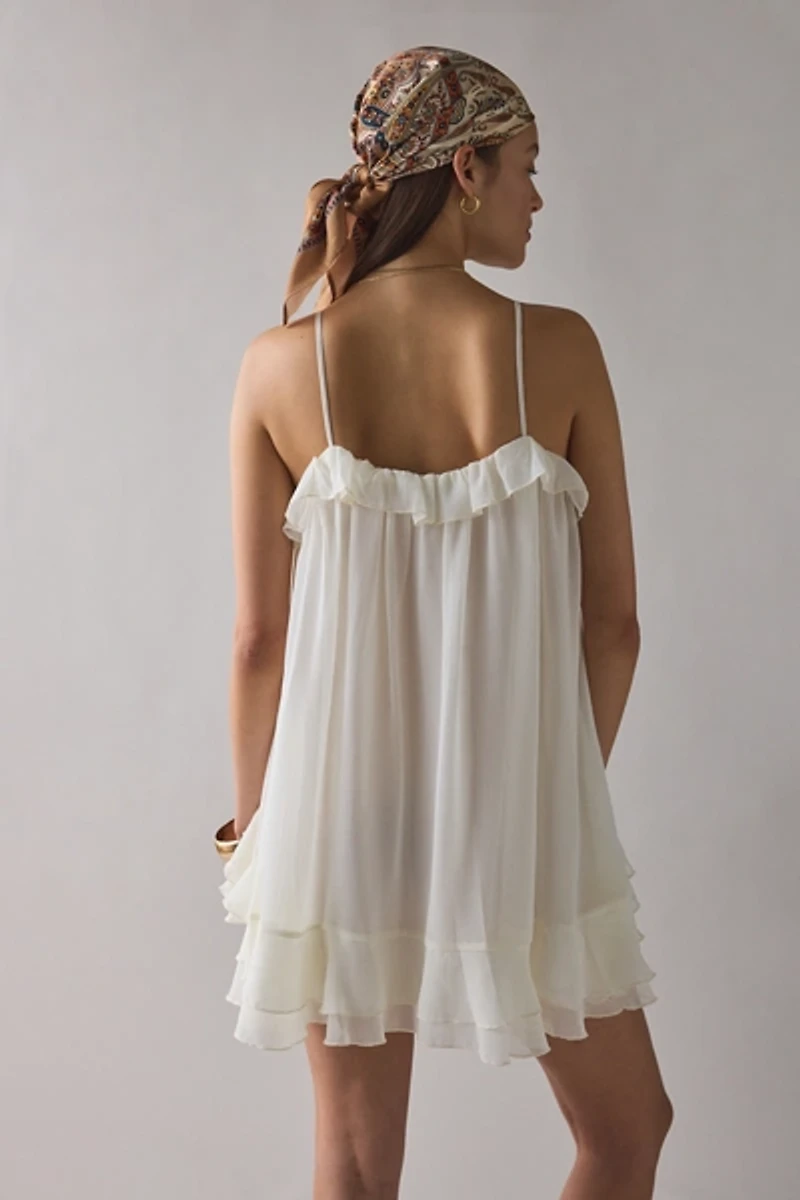 Lioness Ethereal Ruffle Cami Mini Dress