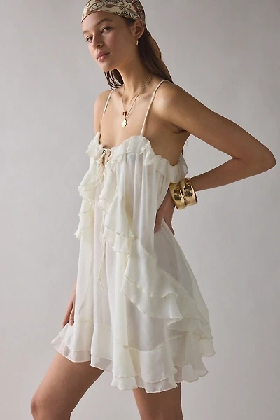 Lioness Ethereal Ruffle Cami Mini Dress
