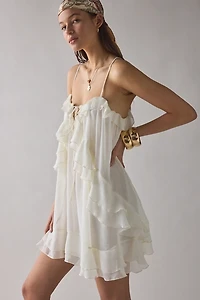 Lioness Ethereal Ruffle Cami Mini Dress
