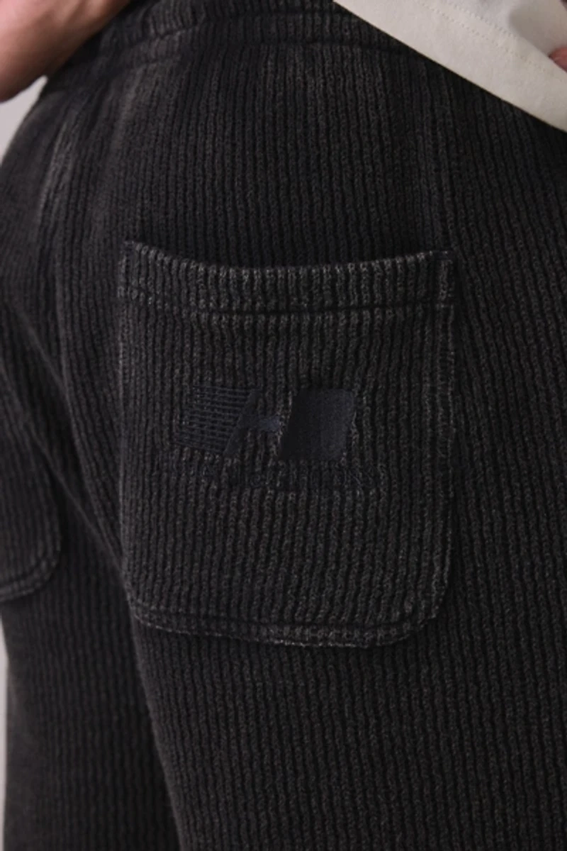 Honor The Gift Ribbed Knit Dyed Shorts