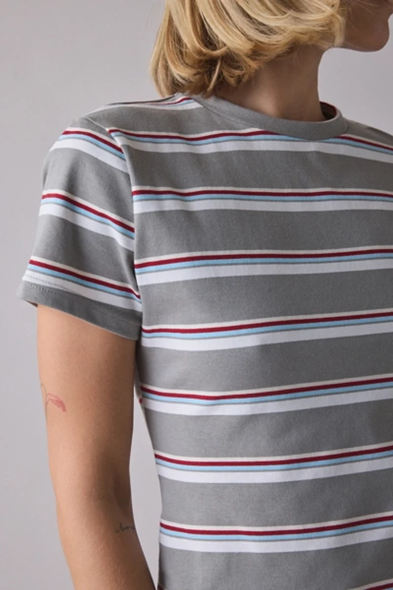 Lioness Loft Stripe Baby Tee