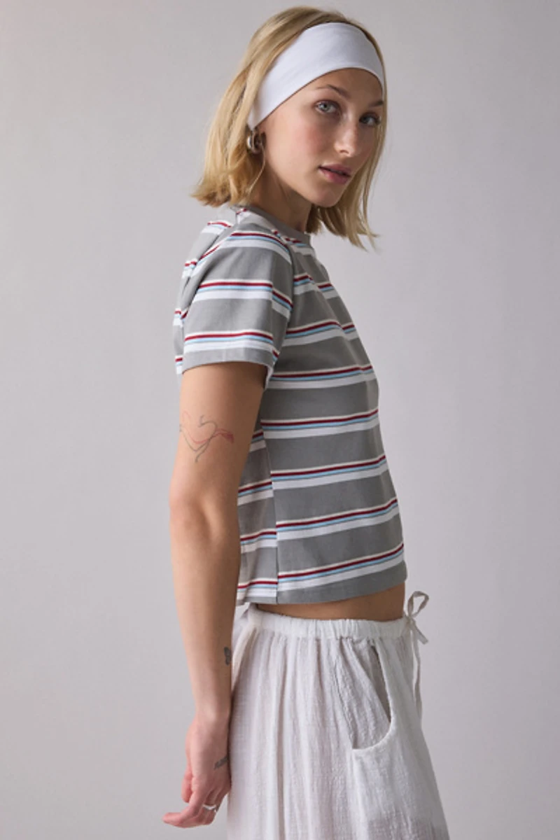 Lioness Loft Stripe Baby Tee