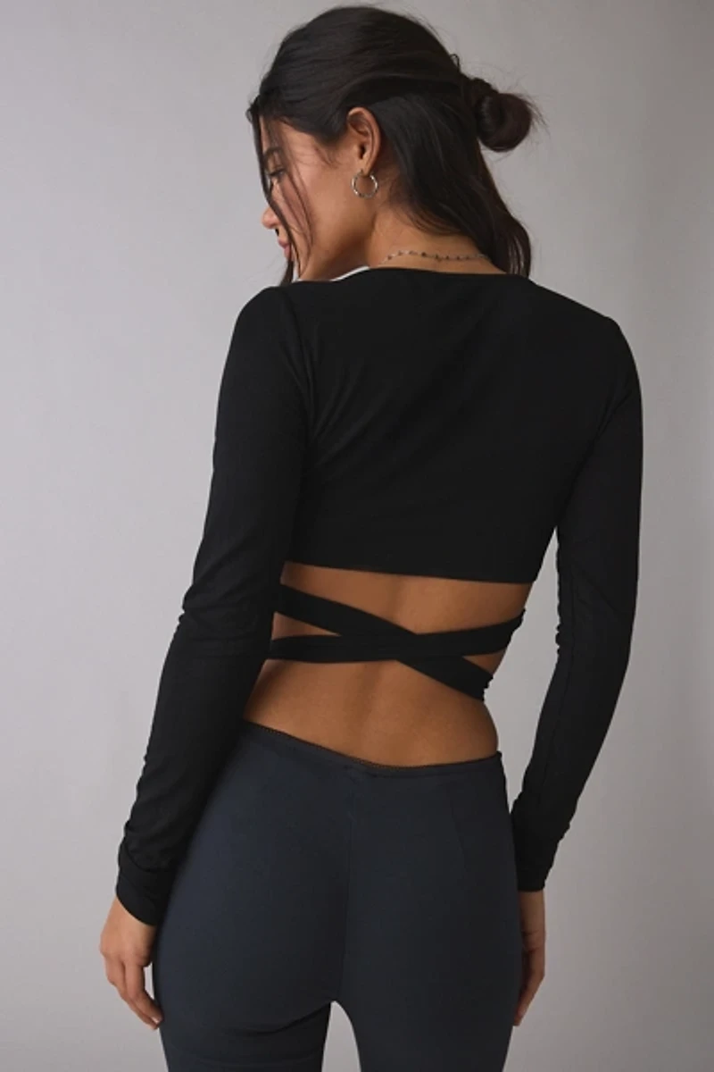 Lioness Boundless Long Sleeve Wrap Top