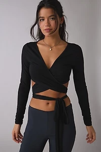 Lioness Boundless Long Sleeve Wrap Top