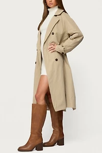 Edikted Amur Maxi Trench Coat