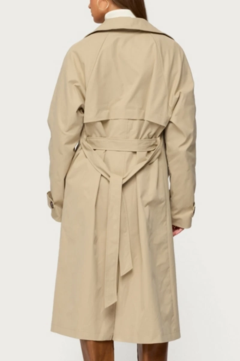 Edikted Amur Maxi Trench Coat
