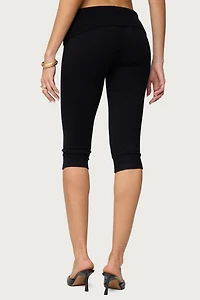 Edikted Skyla Knit Capri Pants