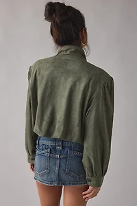 Lioness Luminous Faux Suede Jacket