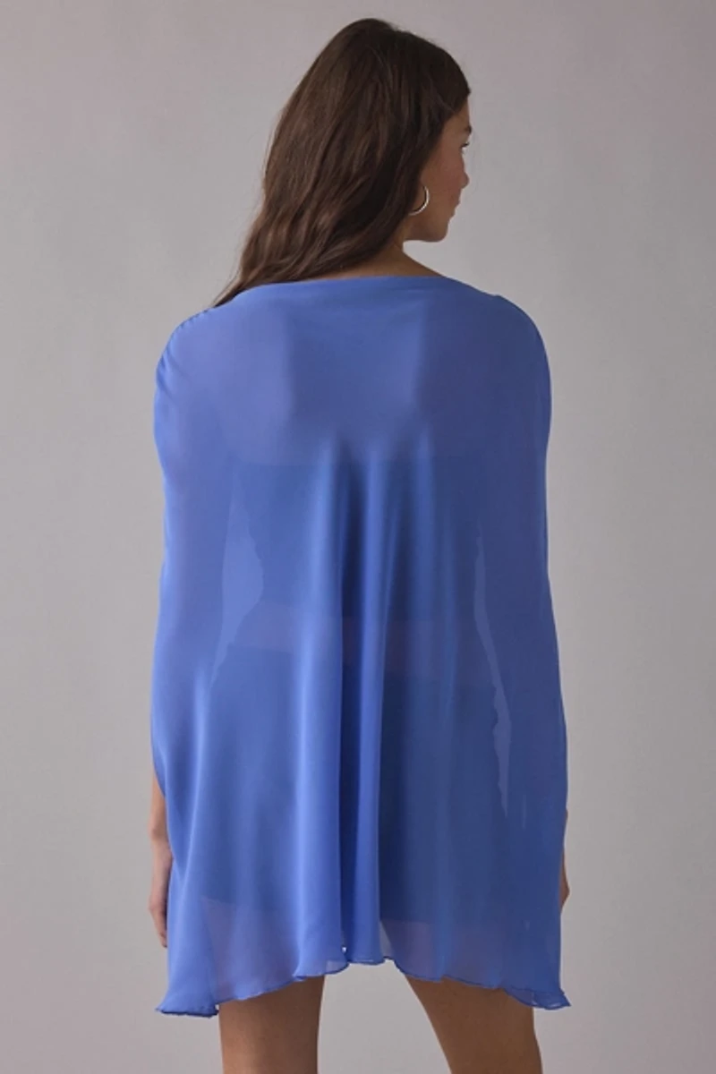 Lioness Aura Sheer Boatneck Poncho