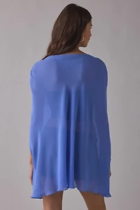 Lioness Aura Sheer Boatneck Poncho