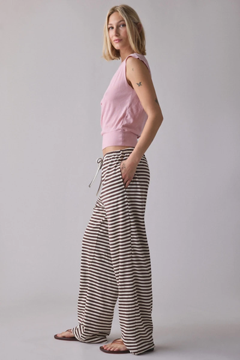Lioness Bloom Striped Pull-On Pant